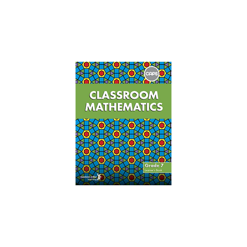 Classroom Mathematics Grade 7 Learner's Book ePDF (1-year licence) (CAPS aligned)