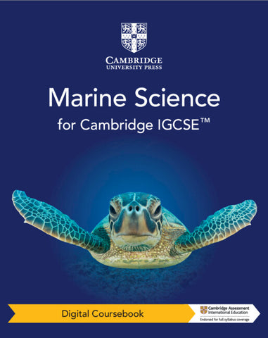 Cambridge IGCSE™ Marine Science Digital Coursebook (2 Years)