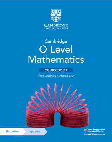 Cambridge O Level Mathematics Coursebook - Digital Version (3 Years' Access)