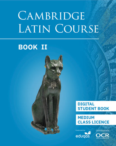 Cambridge Latin Course Student Book 2 - Digital Version - Medium Class Licence (1 Year Access) 5th Edition