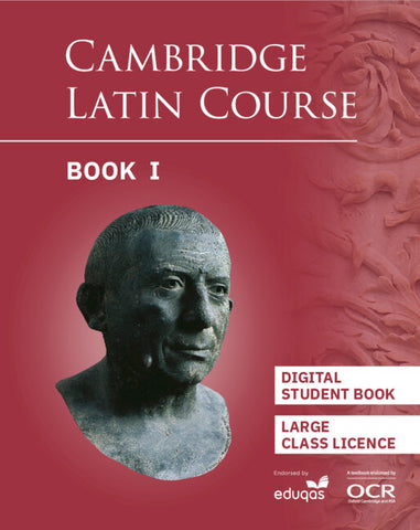 Cambridge Latin Course Student Book 1 - Digital Version - Large Class Licence (1 Year Access) 5th Edition