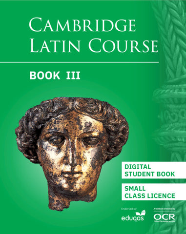 Cambridge Latin Course Student Book 3 - Digital Version - Small Class Licence (1 Year Access) 5th Edition