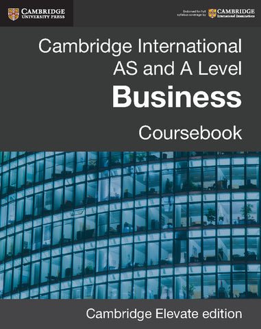 Cambridge International AS and A Level Business Digital Coursebook (2 Years)