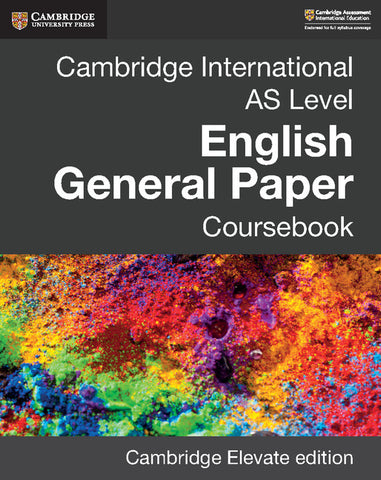 Cambridge International AS Level English General Paper Digital Coursebook (1 Year)