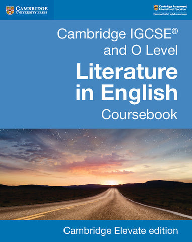 Cambridge IGCSE® and O Level Literature in English Digital Coursebook (2 Years)