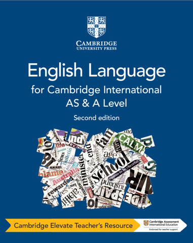 Cambridge International AS and A Level English Language Digital Teacher’s Resource