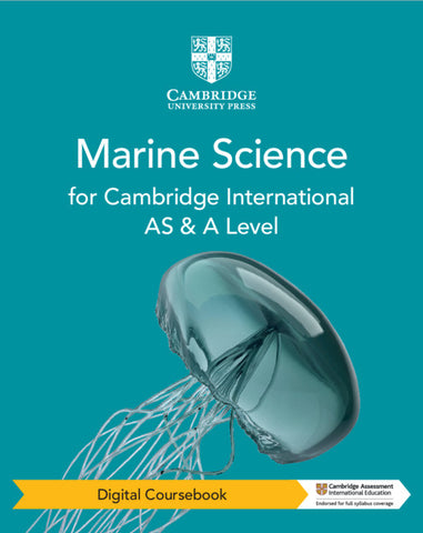 Cambridge International AS & A Level Marine Science Digital Coursebook (2 Years)