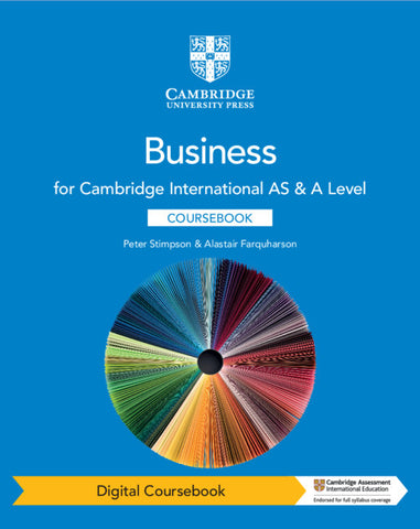 Cambridge International AS & A Level Business Digital Coursebook (2 Years)