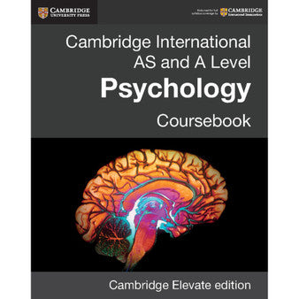 DIGITAL - Cambridge International AS and A Level Psychology Digital Coursebook (2 Years)