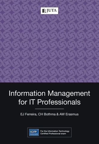 Information Management for IT Professionals (e-book)