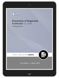 Prevention of Organized Crime Act 121 of 1998 & Regulations (e-book)