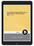 Immovable Property (Removal or Modification of Restrictions) Act 94 of 1965 (e-book)