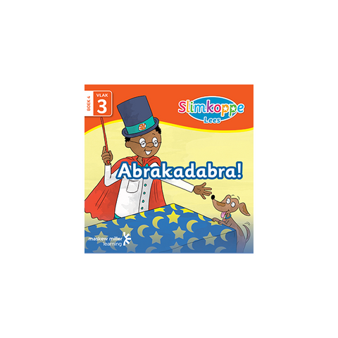 Slimkoppe Lees! Vlak 3 Boek 4: Abrakadabra! ePDF (perpetual licence)