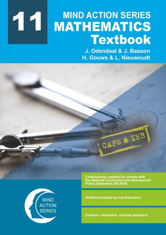 MIND ACTION SERIES: Mathematics Gr 11 Textbook NCAPS (New edition) PDF (1 year license)