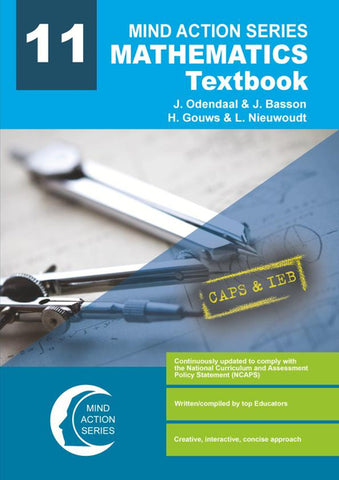 MIND ACTION SERIES: Mathematics Gr 11 Textbook NCAPS (New edition) PDF (3 year license)
