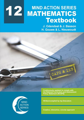MIND ACTION SERIES Mathematics Gr 12 Textbook NCAPS (New edition)PDF (3 year licence)