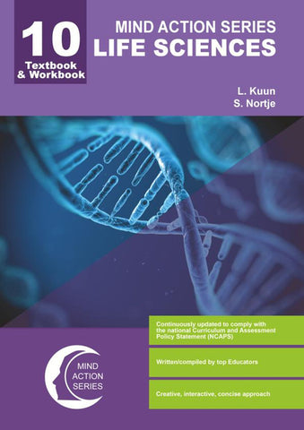 MIND ACTION SERIES: Life Sciences Gr 10 Textbook & Workbook NCAPS (2019) PDF(3 year license)