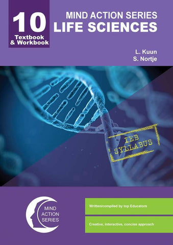 MIND ACTION SERIES Life Sciences Gr 10 Textbook & Workbook IEB (2019) PDF (3 year license)