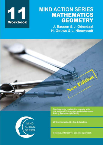 MIND ACTION SERIES: Mathematics Gr 11 Geometry Workbook NCAPS (2020) PDF (1 year license)