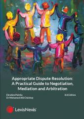 Appropriate Dispute Resolution 3rd Edition (e-book)