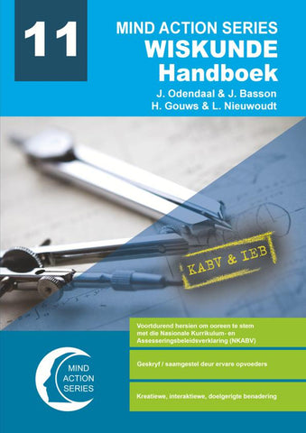 MIND ACTION SERIES: Wiskunde Gr 11 Handboek (Nuwe uitgawe) NKABV, PDF (2 jaar lisensie)