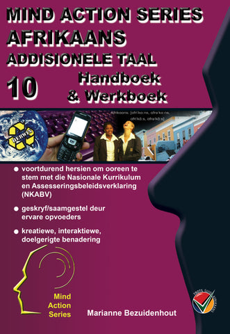 MIND ACTION SERIES: Afrikaans 1ste Additional Taal Graad 10 Interaktiewe Werkboek NCAPS PDF (1 year license)