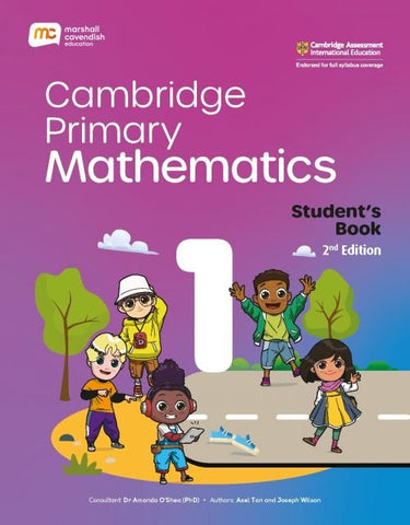MARSHALL CAVENDISH EDUCATION CAMBRIDGE PRIMARY MATH LEARNER BOOK 1