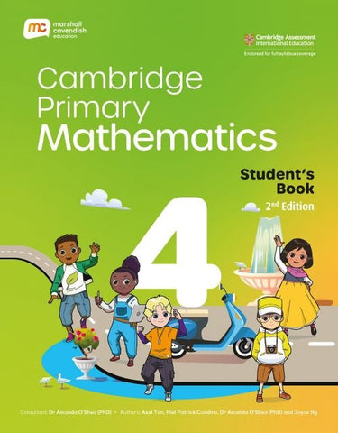 MARSHALL CAVENDISH EDUCATION CAMBRIDGE PRIMARY MATH LEARNER BOOK 4