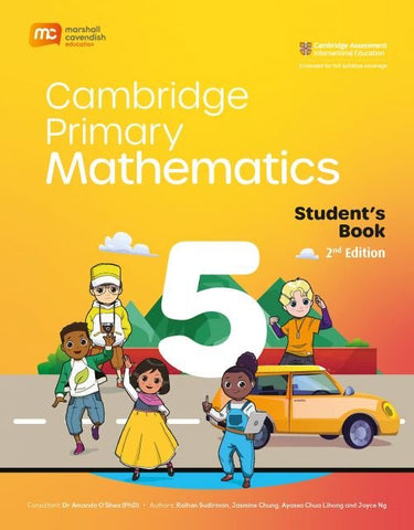MARSHALL CAVENDISH EDUCATION CAMBRIDGE PRIMARY MATH LEARNER BOOK 5