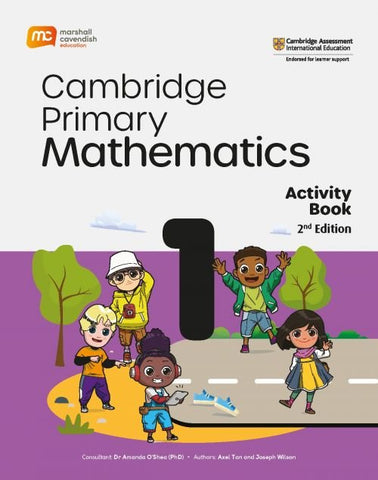 MARSHALL CAVENDISH EDUCATION CAMBRIDGE PRIMARY MATH ACTIVITY BOOK 1