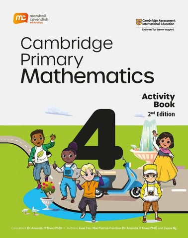MARSHALL CAVENDISH EDUCATION CAMBRIDGE PRIMARY MATH ACTIVITY BOOK 4