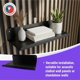Parrot Slatted Panel Single Coat Hook