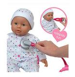 Dollsworld - Dolly Doctor Baby Doll Medical Accessories & Dummy 46Cm (18")
