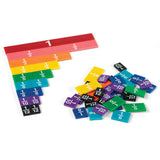 Fraction Tiles Set 51 Piece In Blister Box
