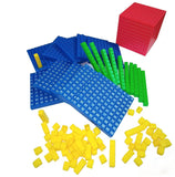Base Ten Set With Printed Flats 121 piece in Box