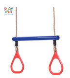 PLAYFREE - Steel Trapeze Bar Swing Set for Kids