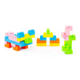 Polesie - Construction Building Blocks Set - Pigmy 60pc in Container