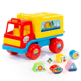 Polesie - Shape Sorting Truck with Geometric Shapes