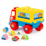 Polesie - Shape Sorting Truck with Geometric Shapes