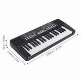 37 Key Electric Keyboard Piano With Microphone