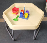 Sand and Water Play Table - Hexagonal Shape