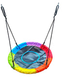 Playfree - Saucer Tree Swing for Kids & Adults – 100cm - Rainbow
