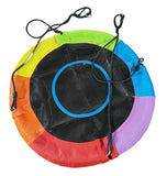 Playfree - Saucer Tree Swing for Kids & Adults – 100cm - Rainbow