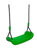 PLAYFREE - Plastic Swing Seat with Rope - Green