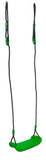 PLAYFREE - Plastic Swing Seat with Rope - Green