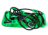PLAYFREE - Plastic Swing Seat with Rope - Green