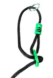 PLAYFREE - Plastic Swing Seat with Rope - Green