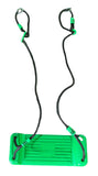 PLAYFREE - Plastic Swing Seat with Rope - Green