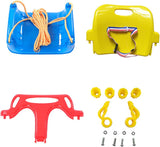 PLAYFREE - 3 in 1 Baby Toddler Swing Seat with Rope