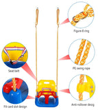 PLAYFREE - 3 in 1 Baby Toddler Swing Seat with Rope